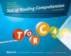 Test of Reading Comprehension, Fourth Edition (TORC-4)