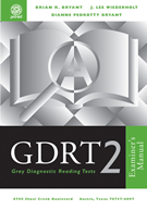 GDRT-2 - Gray Diagnostic Reading Tests - Second Edition